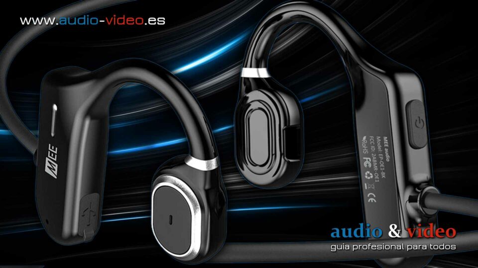 MEE audio – AirHooks Open Ear: Auriculares deportivos inalámbricos